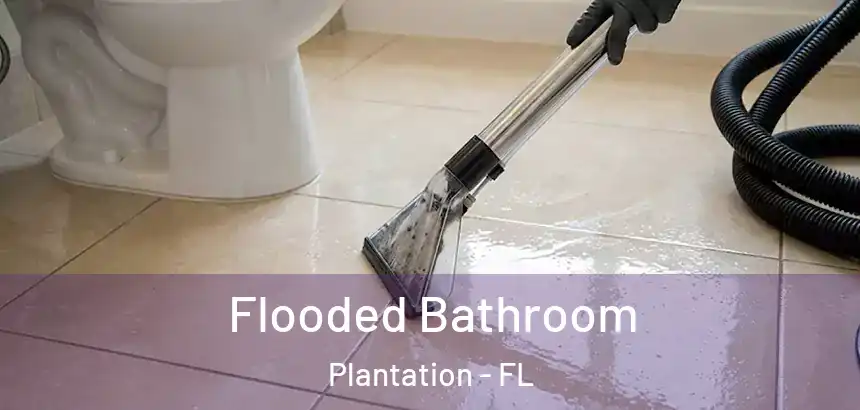 Flooded Bathroom Plantation - FL